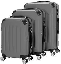 Karl Home 3-Piece Dark Gray Large Traveling Spinner Luggage Set