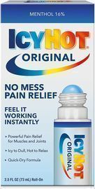 Icy Hot Original Medicated Pain Relief Liquid with No Mess Applicator, 2.5oz