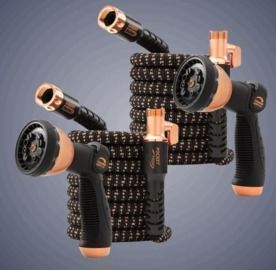 50FT Expandable Garden Hose w/ Sprayer - 2 Pack