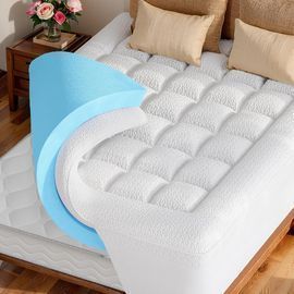 2' Memory Foam Mattress Topper Queen