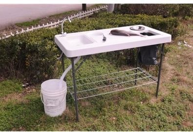 Old Cedar Outfitters Deluxe Portable Folding Camping Kitchen
