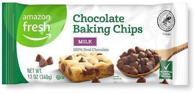 SOLD OUT: Amazon Fresh, Chocolate Baking Chips, Milk, 12 Oz