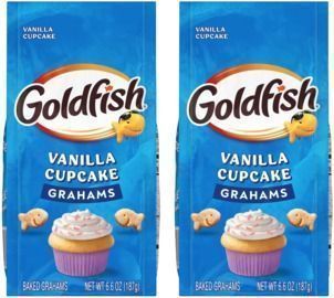 Pepperidge Farm Goldfish Grahams Vanilla Cupcake Baked Grahams, 6.6 Oz Bag