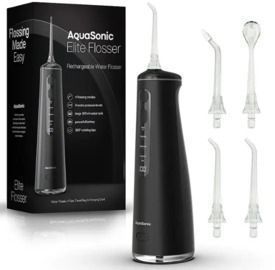 AquaSonic Elite Portable Cordless Water Flosser
