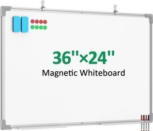 36" x 24" Magnetic White Board
