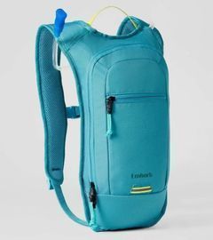 Embark Backpack Hydration Pack Hiking Camping Cycling Bladder Reflective Blue, 4L