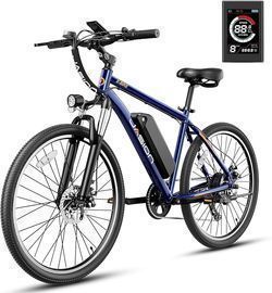 Jasion EB5 Electric Bike for Adults with Peak 500W Brushless Motor