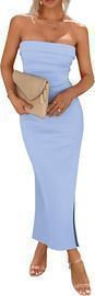 Women's Summer Bodycon Maxi Tube Dress
