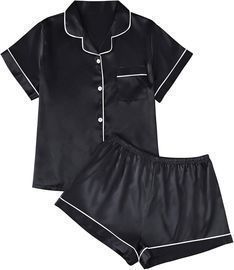 Silk Satin Pajama Set for Women 2 Piece