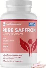 Saffron Supplements - 100% Pure Saffron Extract Capsules