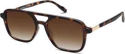 Sojos Retro Aviator Sunglasses