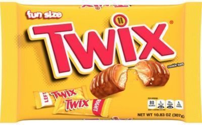 TWIX Fun Size Caramel Cookie Milk Chocolate Bars, 10.83oz Bag
