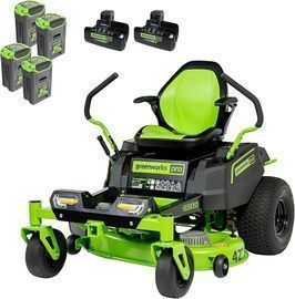 Greenworks 60V 42 Cordless Electric CrossoverZ Zero Turn Riding Mower