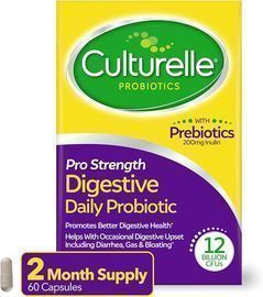 Culturelle Pro Strength Daily Probiotics For Digestive Health (2 Month Supply)