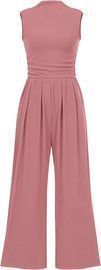 Women's Summer Jumpsuit, Dressy Casual One Piece Romper WITH POCKETS