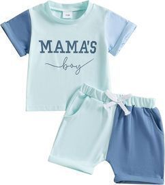 Baby Boy Summer Clothes, 2 Pcs Set