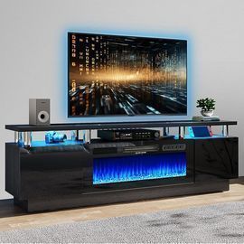 Fireplace TV Stand with 36" Electric Fireplace