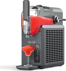 Slushie Machine, No Ice Needed, 88 oz INOVIVA Slushy Machine with Self-Cleaning Function