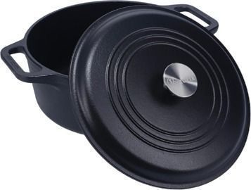 Victoria 6qt Cast Iron Dutch Oven with Lid