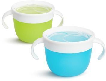 Munchkin Snack Catcher Toddler Snack Cups, 2pk