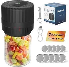 Electric Mason Jar Vacuum Sealer Kit