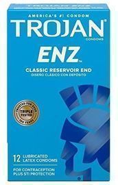 Trojan ENZ Lubricated 12 Condoms