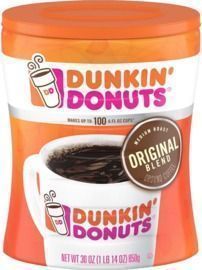 Dunkin' Donuts Original Blend Medium Roast Ground Coffee, 30oz, 4pk