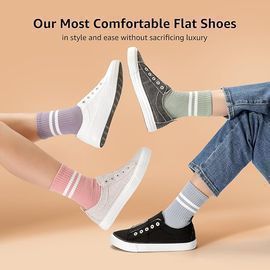STQ Slip On Canvas Sneakers