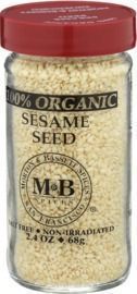 Morton & Basset Organic Sesame Seeds, 2.4oz