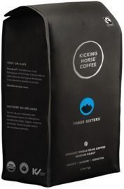 6 Bags of Kicking Horse Coffee Three Sisters Whole Bean Coffee, 32.5oz