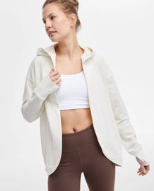 Final Sale - ID Ideology Women's Comfort Flow Cardigan Hoodie