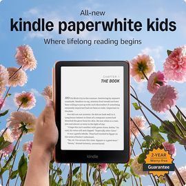 All-New Amazon Kindle Paperwhite Kids (16 GB), 7" Glare-Free Display