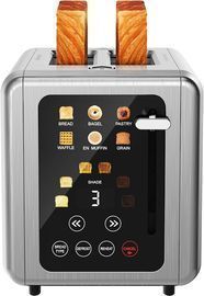 Touch screen Toaster, Stainless Steel