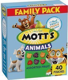 Mott's Fruit Flavored Snacks, 40-Ct 0.8-Oz