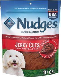 Blue Buffalo Nudges Jerky Cuts Dog Treats