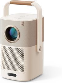 Outdoor Projector with WiFi 6 and Bluetooth [Sound by JBL & Built-in Battery]