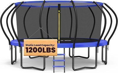 16 Foot Outdoor Yard Trampoline