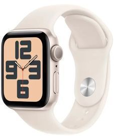 Apple Watch SE 2nd Generation (GPS) 40mm Aluminum Case with Starlight Sport Band