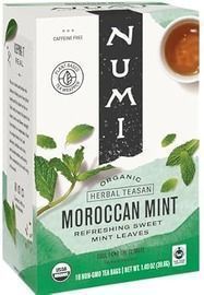 Numi Teas, Moroccan Mint, 18 Count