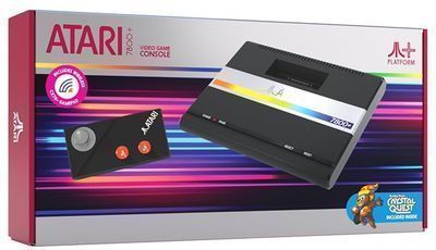 Official Atari 7800+ Console & Wireless Controller, HDMI Output
