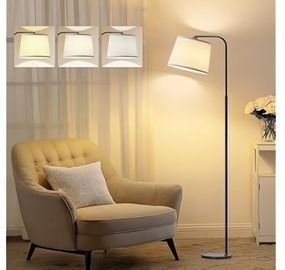 Floor Lamp for Living Room with 9W LED Bulb Included