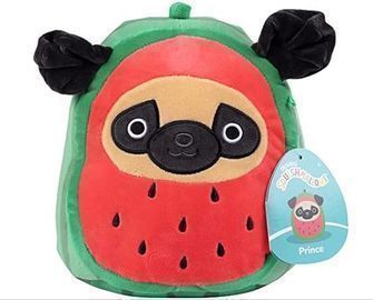 Squishmallows 8" Prince The Watermelon Pug