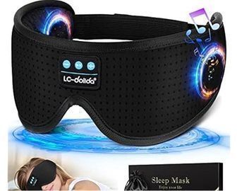 LC-Dolida White Noise Bluetooth 3D Sleep Mask