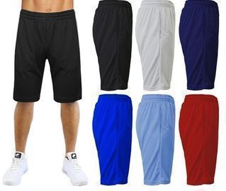 3 Pack of Moisture Wicking Performance Active Mesh Shorts
