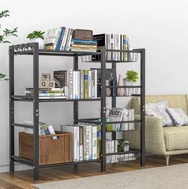 Storage Rack W/Steel Mesh Baskets