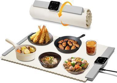 Bravestone Electric Roll Up Portable Silicone Warming Plate