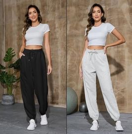Liqiumyy  High Waist Baggy Sweatpants W/Pockets