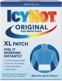 Icy Hot Original XL Pain Relief Patch, 3pk
