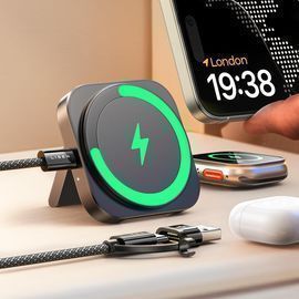 Lisen Portable Magsafe Charger Stand for Apple Products