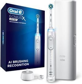 Oral-B Genius X Limited Rechargeable Electric Toothbrush with 1 Replacement Brush Head